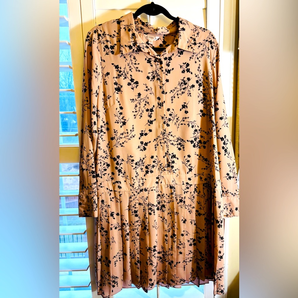 Brand New pleated dress.